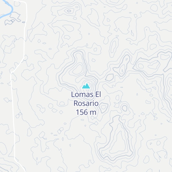 Map of Lomas El Rosario