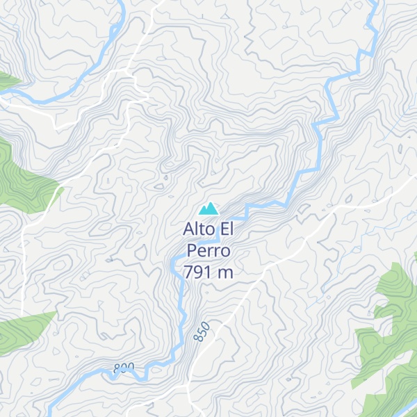 Map of Alto El Perro