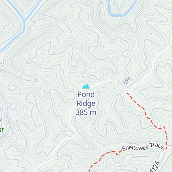Map of Pond Ridge