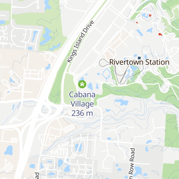 Map of Cabana Village