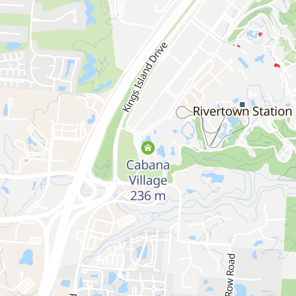 Map of Cabana Village