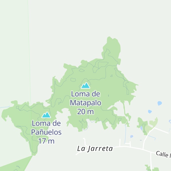 Map of Loma de Matapalo