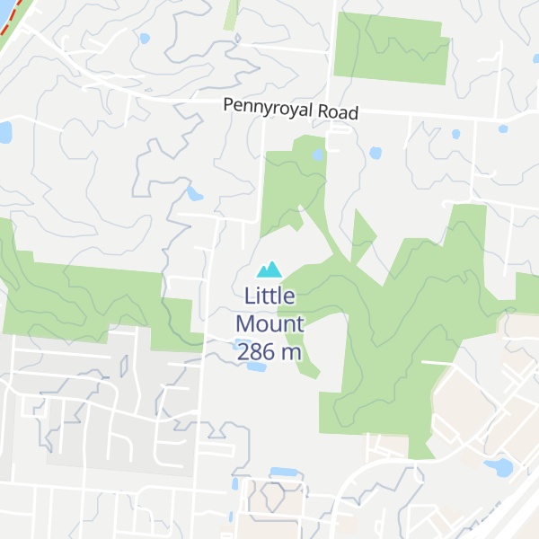 Map of Little Mount