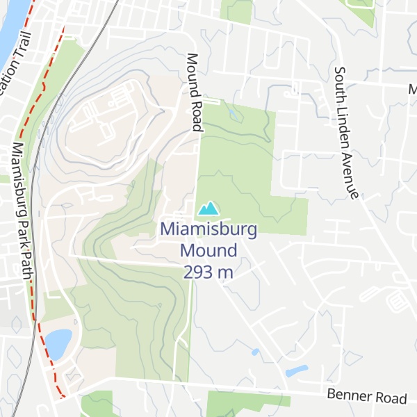 Map of Miamisburg Mound