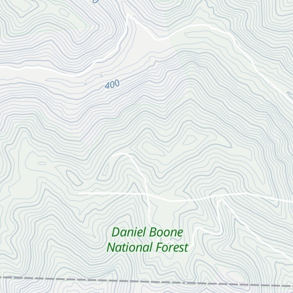 Map of Angel Mountain