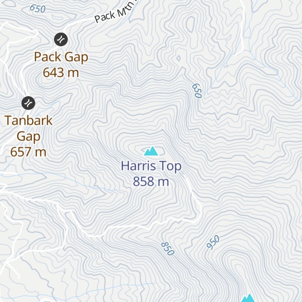 Map of Harris Top