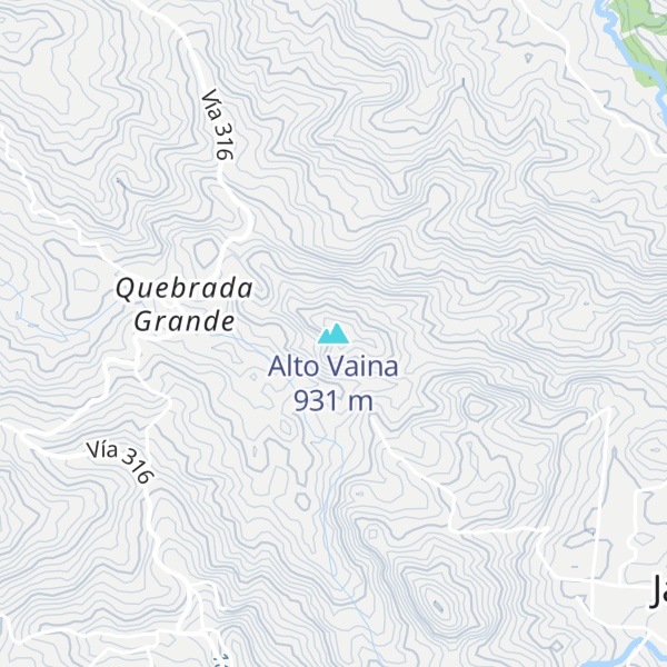 Map of Alto Vaina