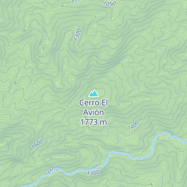 Map of Cerro El Avión