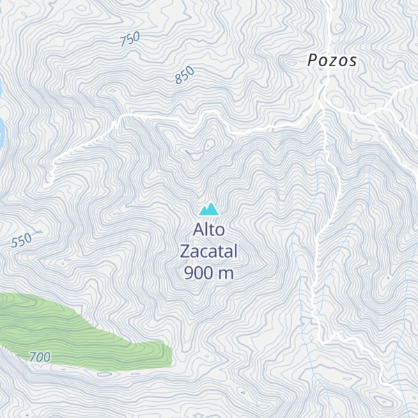 Map of Alto Zacatal