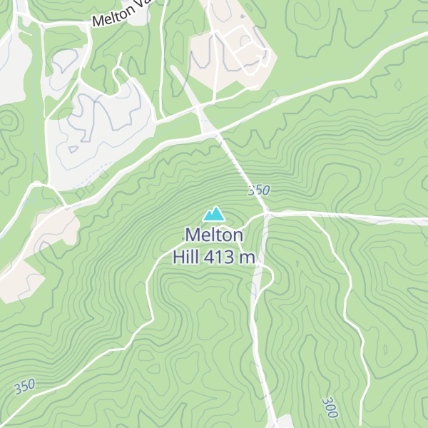 Map of Melton Hill