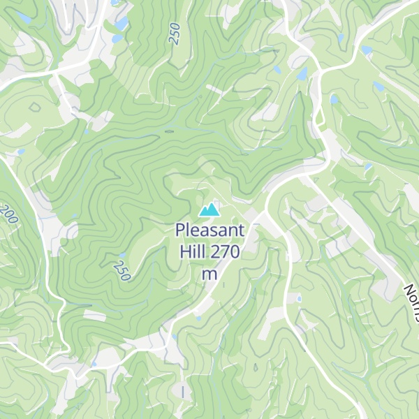 Map of Pleasant Hill