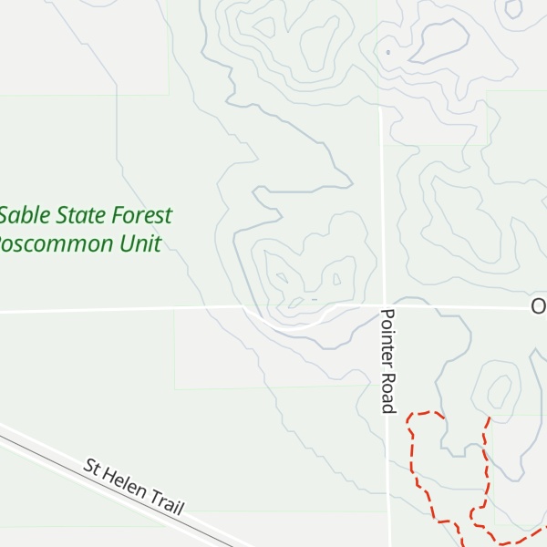 Map of Preachers Hill