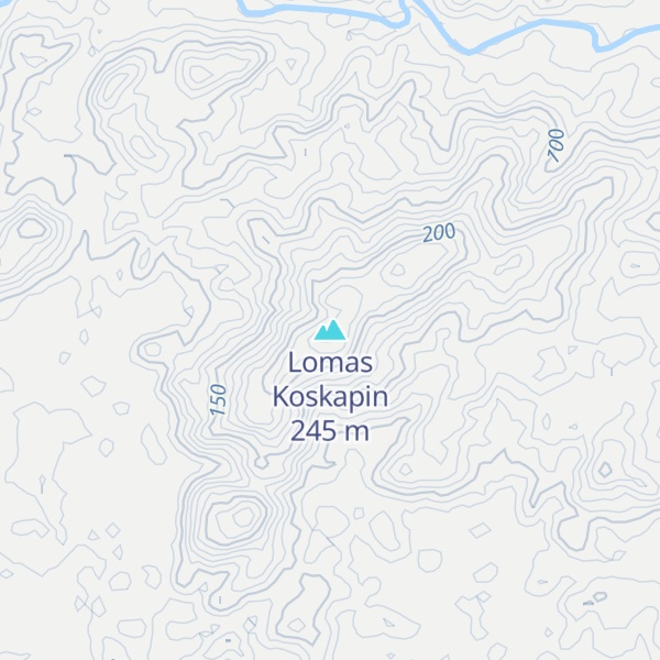 Map of Lomas Koskapin
