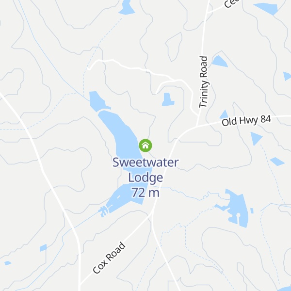 Map of Sweetwater Lodge