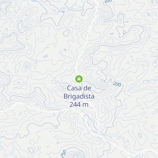 Map of Casa de Brigadista