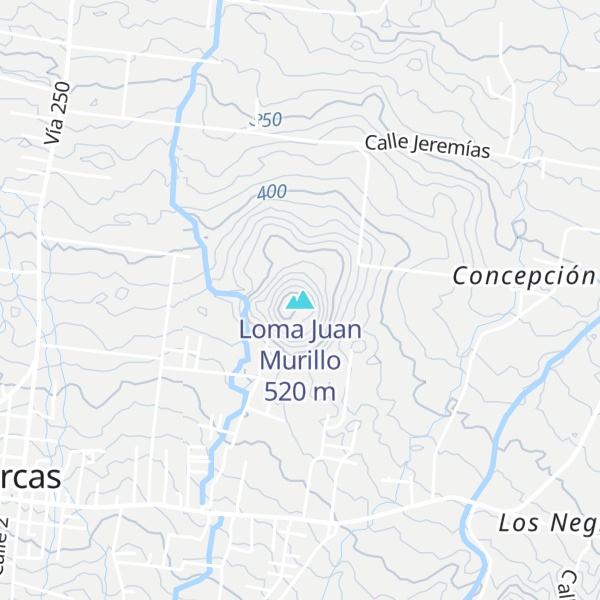Map of Loma Juan Murillo