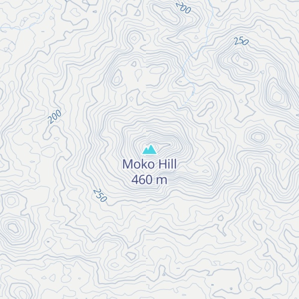 Map of Moko Hill