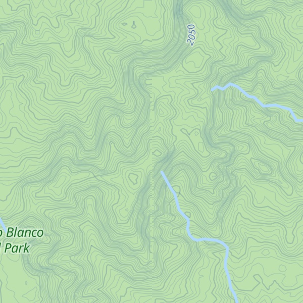 Map of Cerro Volcán Viejo