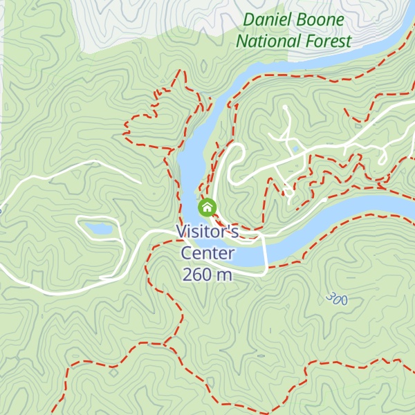 Map of Visitor's Center