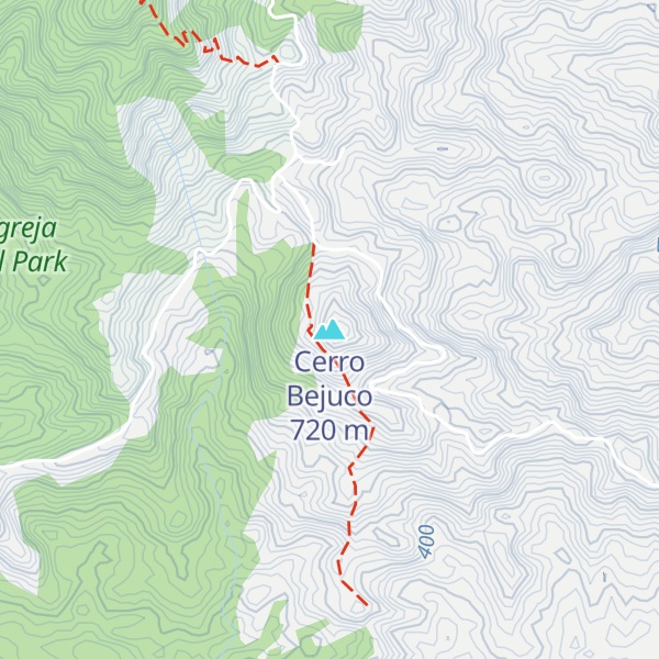 Map of Cerro Bejuco