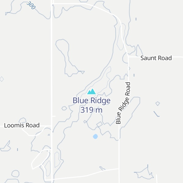 Map of Blue Ridge