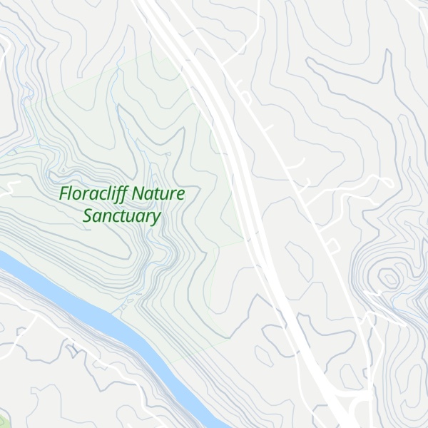 Map of Winifred W. Haggart Nature Center