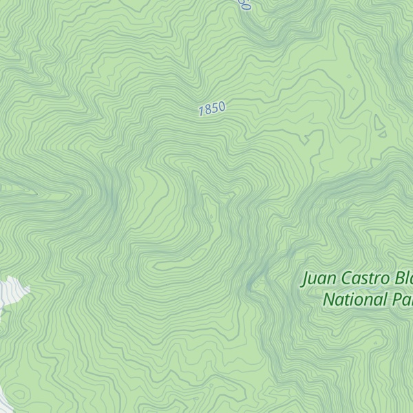 Map of Volcán Platanar