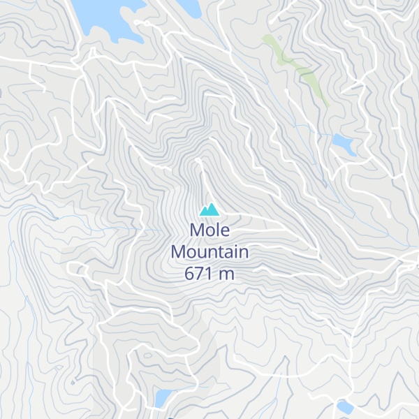 Map of Mole Mountain