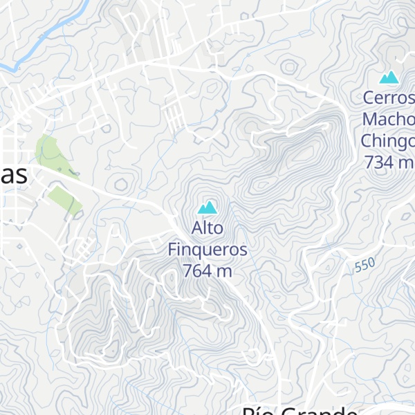 Map of Alto Finqueros