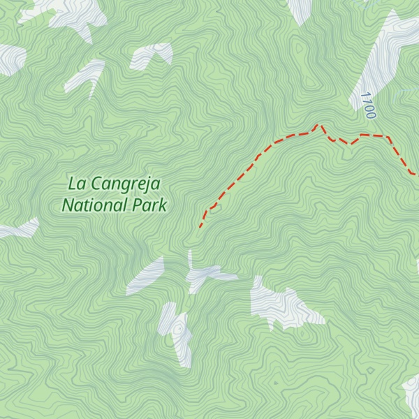 Map of Cerro Yarcazú