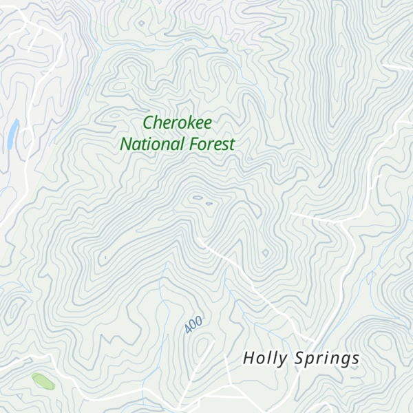 Map of Pine Mountain