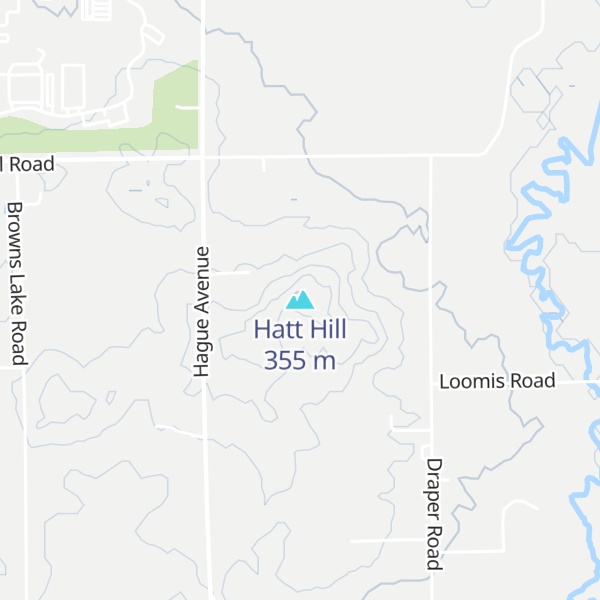 Map of Hatt Hill