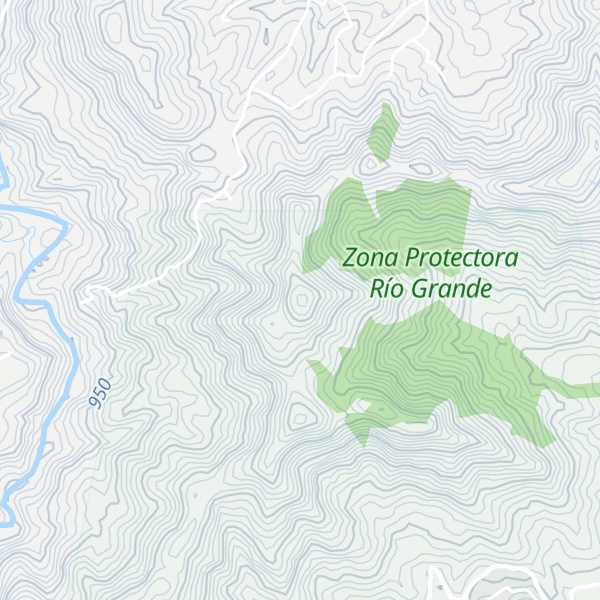 Map of Cerro Hornos