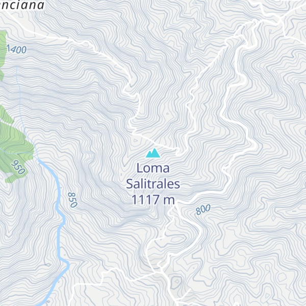 Map of Loma Salitrales