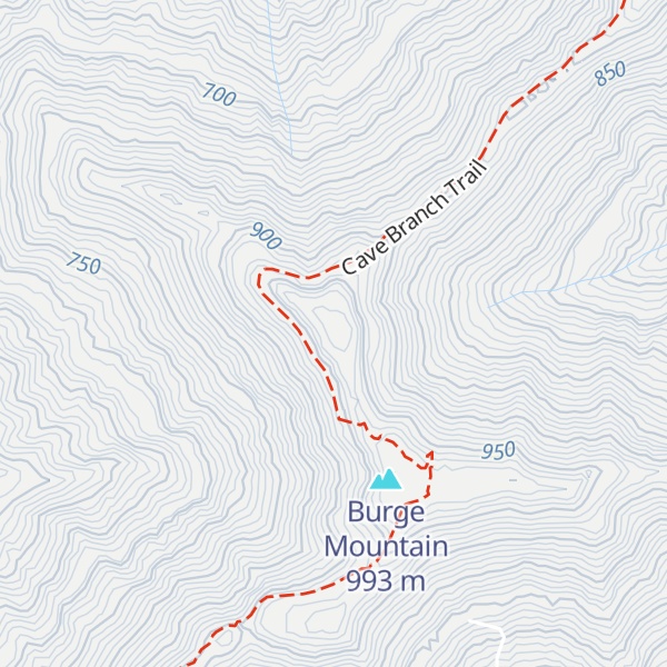 Map of Smoky Mountain
