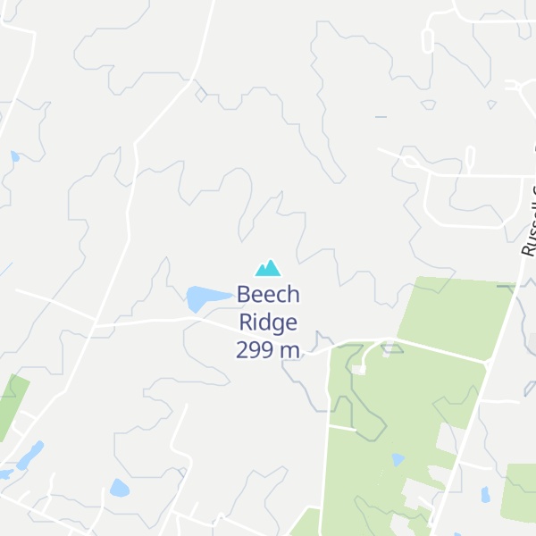 Map of Beech Ridge