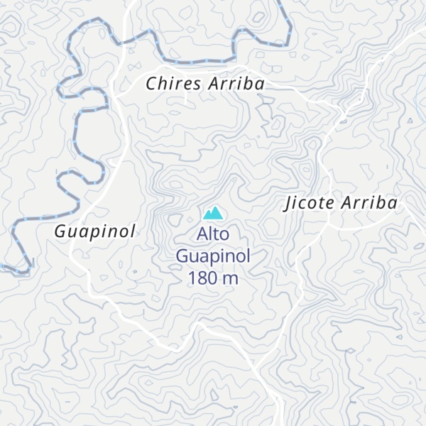 Map of Alto Guapinol