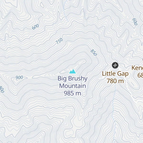 Map of Flagpole Knob
