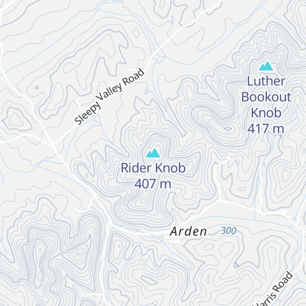 Map of Rider Knob