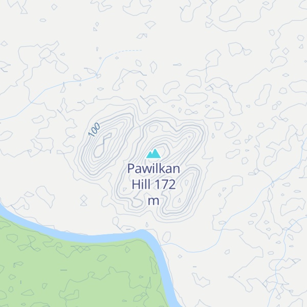 Map of Pawilkan Hill