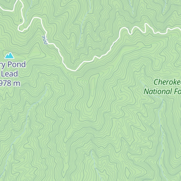Map of Little Frog Mountain