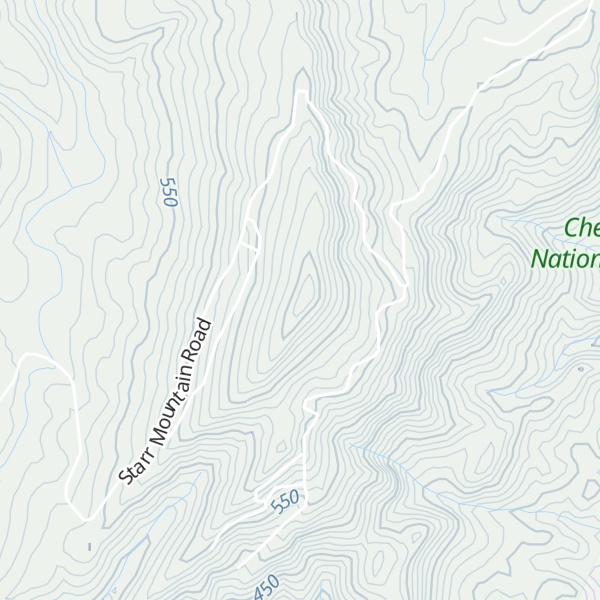 Map of Black Mountain