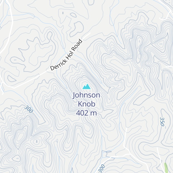 Map of Johnson Knob