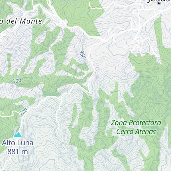 Map of Lomas Barroeta