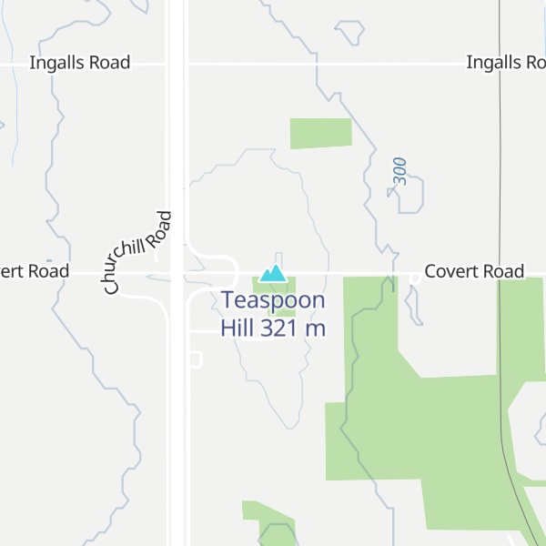 Map of Teaspoon Hill