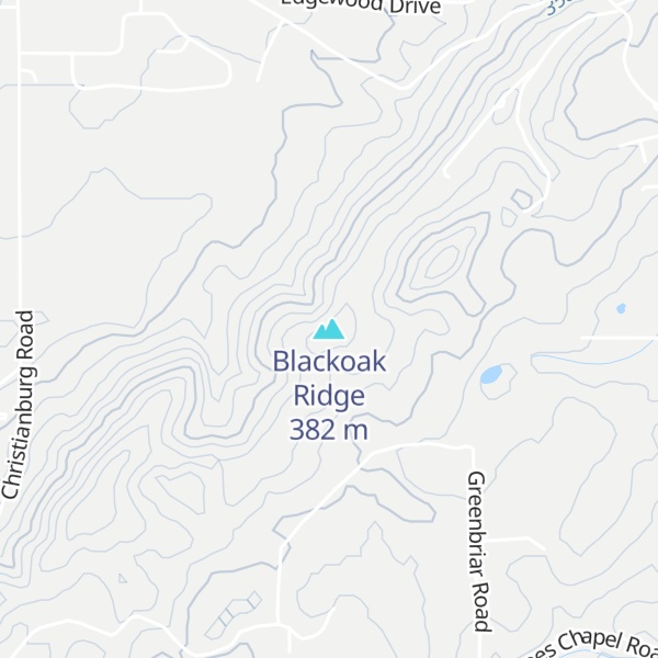 Map of Blackoak Ridge