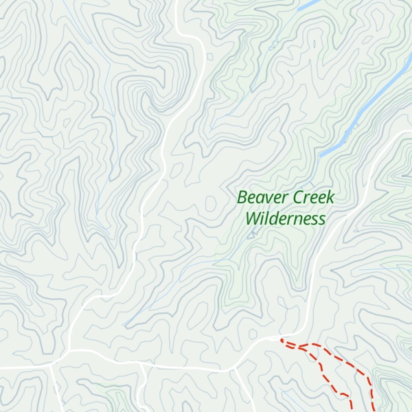 Map of John Martin Ridge
