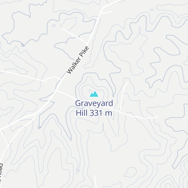 Map of Graveyard Hill