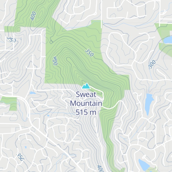 Map of Sweat Mountain