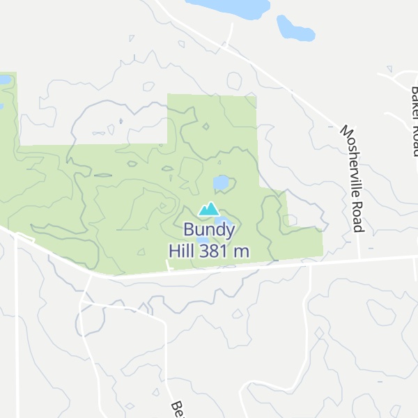 Map of Bundy Hill